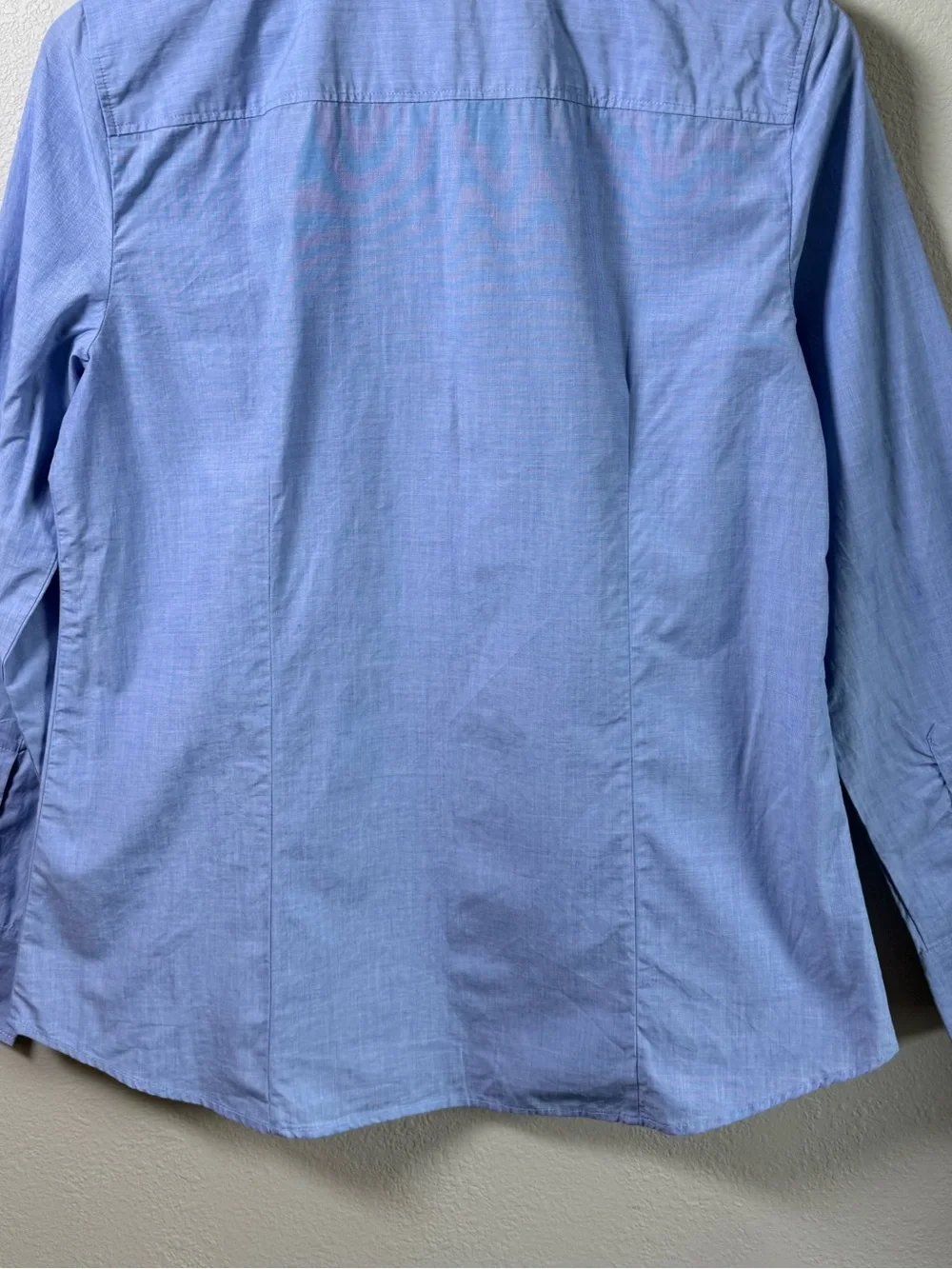 J Crew NWT Blue Signature Fit Button Up Cotton Long Sleeve Shirt AG364 Sz MED